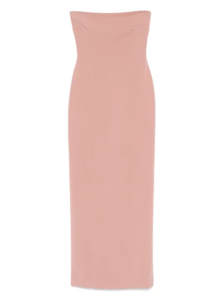 Rochie maxi Solace London de costum roz