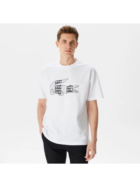 Футболка Lacoste белая