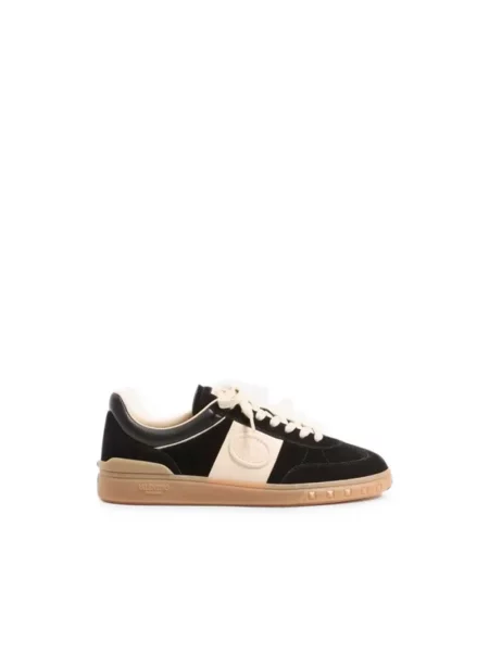 Sneakersy Valentino Garavani skórzane czarne