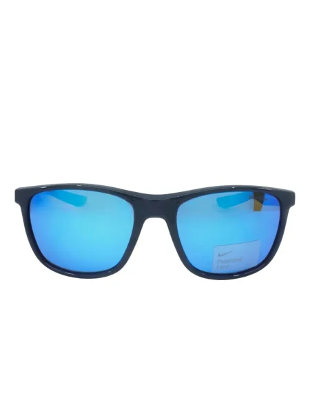 Ochelari de soare Nike cu cordon din jerseu cu imprimeu abstract gri