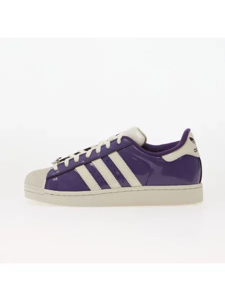 Sneakers adidas Superstar II Violet/ Off White EUR 35 alb