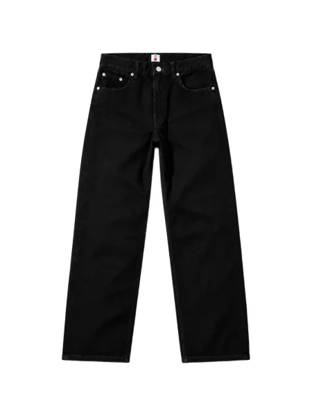 Jeansy straight leg Edwin czarne