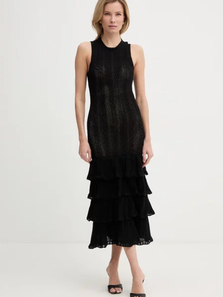 Twinset sukienka letnia czarna