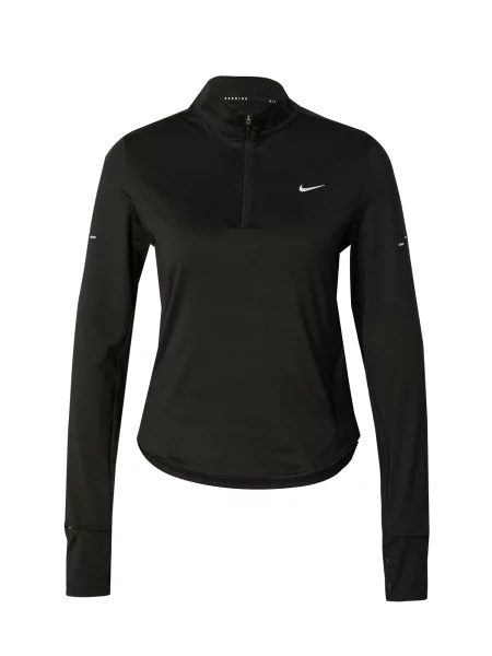 NIKE Športová mikina SWIFT' čierna