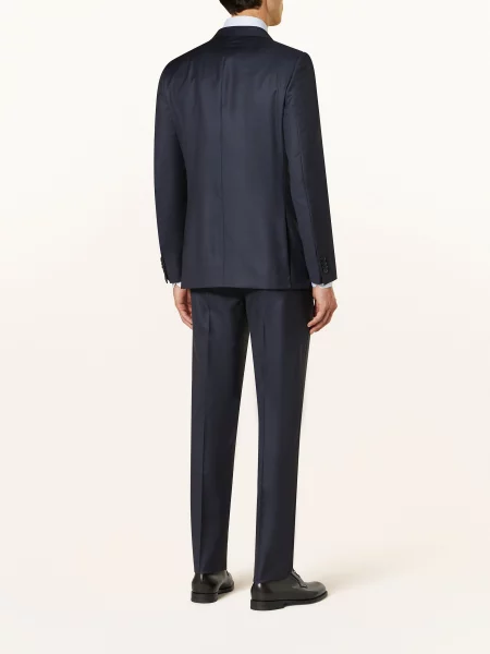 Zegna Garnitur Extra Slim Fit blau granatowy