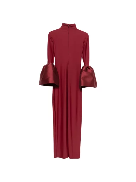 Костюм миди рокля Atu Body Couture до коляното червено