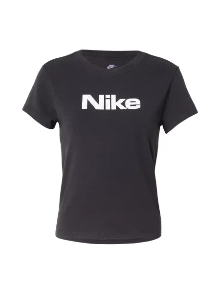 Nike Sportswear Tricou Chill Knit negru alb