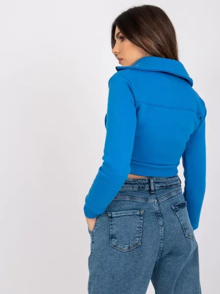 Mikina Fashionhunters modrá