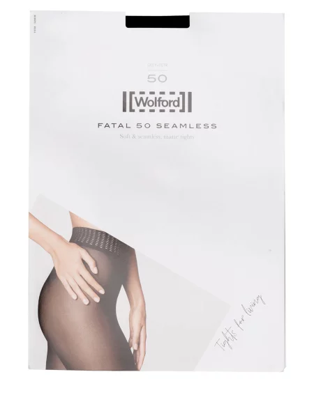 Wolford Rajstopy Fatal schwarz czarne