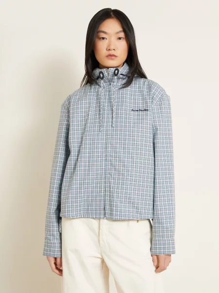 Acne Studios Kurtka blau biała