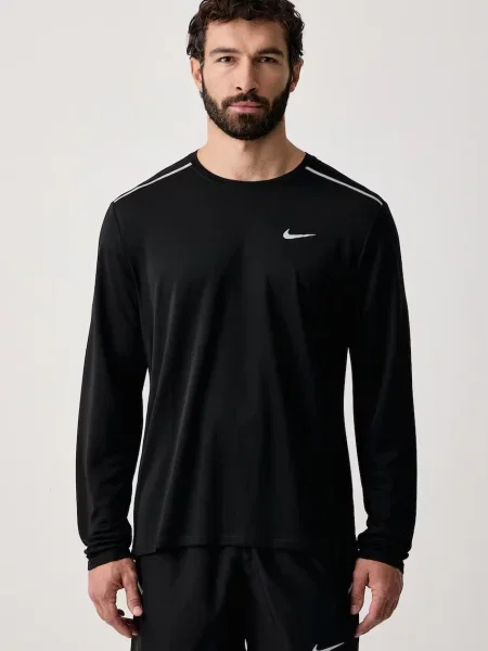 Nike longsleeve do biegania Miler Dri-FIT czarna