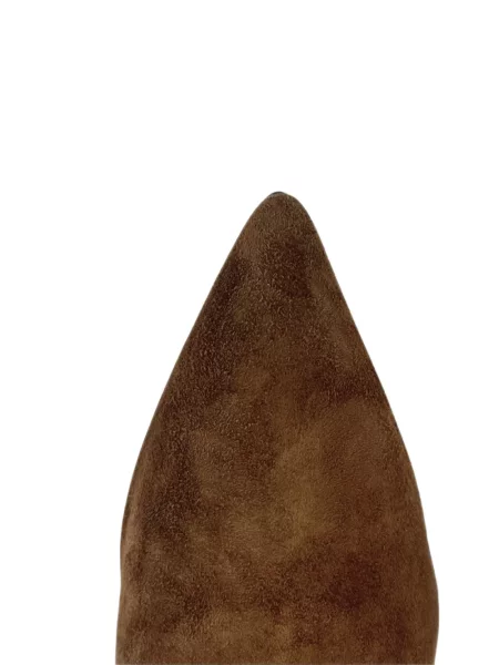 Szarvasbőr bakancs Mara Bini barna