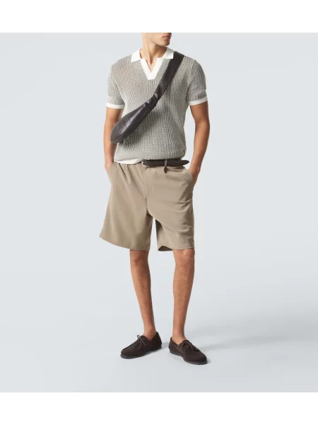 Tricou polo Orlebar Brown verde