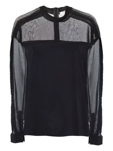 Top Sandro plasă negru