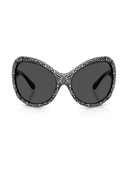 Okulary przeciwsłoneczne Swarovski czarne