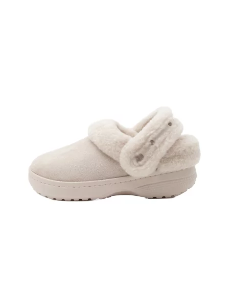 Papuci Crocs din piele de căprioară clasici