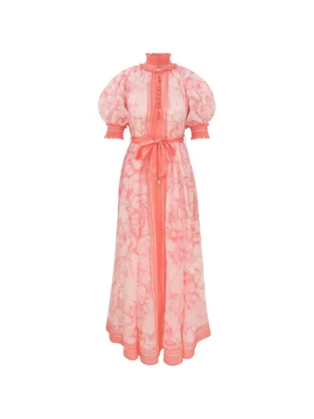 Rochie maxi Zimmermann roz