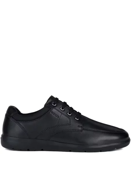 Sneakerși Geox cu șireturi din piele