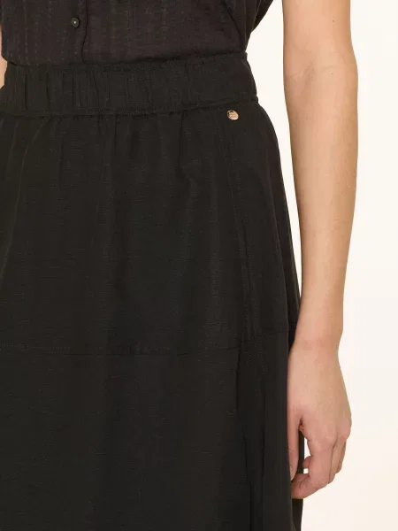 Mos Mosh Spódnica Mmellaja schwarz czarna