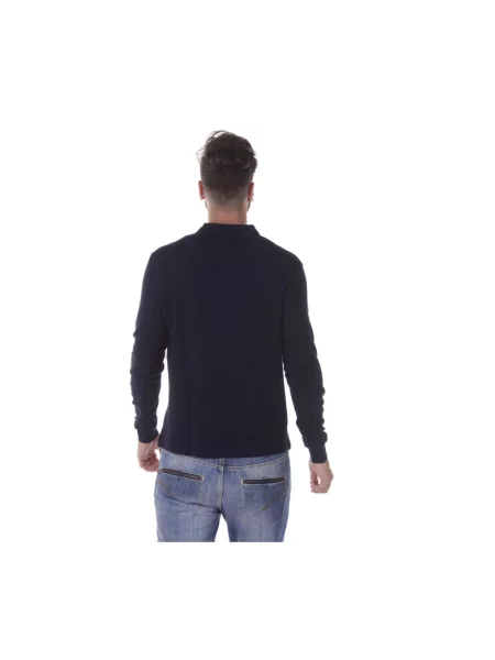 Koszulka polo Armani Jeans niebieska