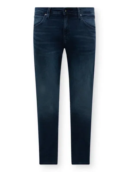 JACK & JONES Jeans JJIMIKE JJFOX închis albastru