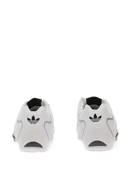 Sneakerși Adidas Gazelle din piele cu bretele albastru