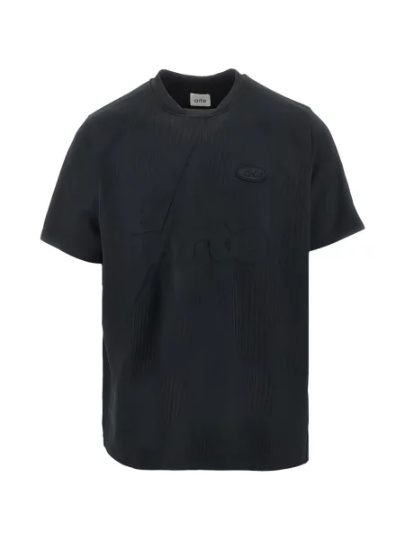 Tricou Arte Antwerp cu aplicații asimetric negru