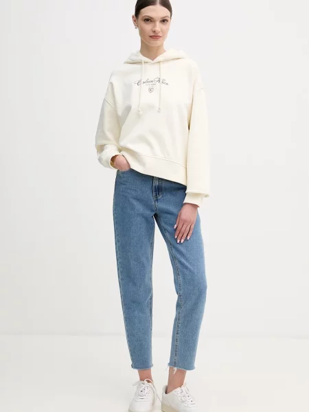 Calvin Klein Jeans bluza beżowa