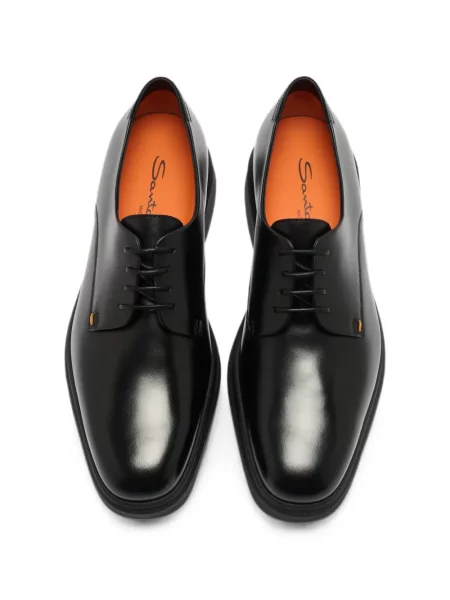 Pantofi derby Santoni negru