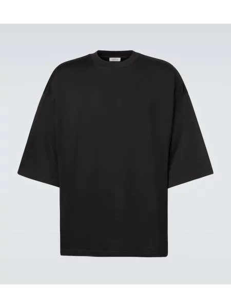 Tricou Fear Of God din jerseu negru