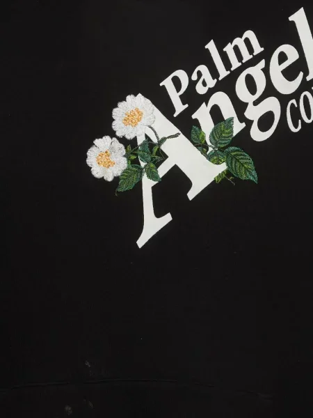 Hanorac cu glugă Palm Angels negru