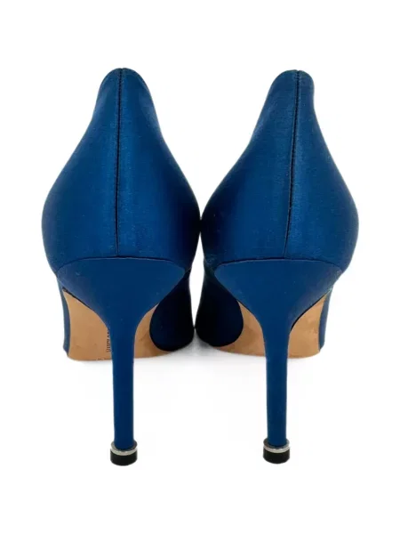 Pantofi cu toc Manolo Blahnik albastru
