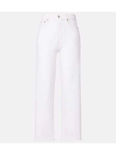 Cropp blugi Agolde alb