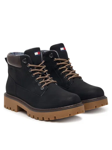 Gležnjače Tommy Hilfiger S crna