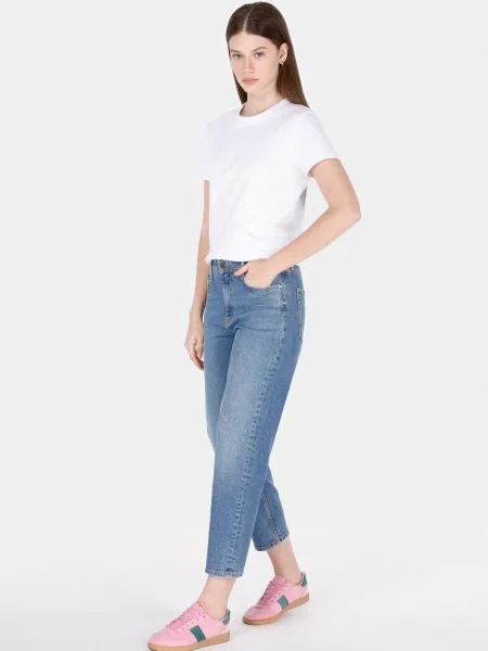 Джинси Colin’s комбінований верх блакитний