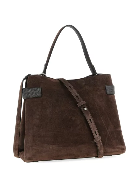 Geantă shopper Brunello Cucinelli maro