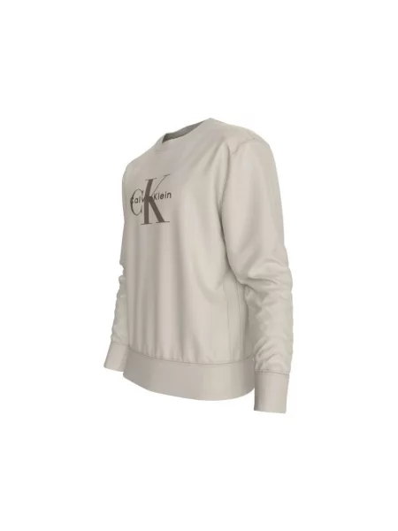 Pulover Calvin Klein Jeans alb