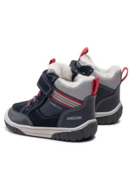 Geox Škornji za sneg B Omar B.Wpf A M Mornarsko modra