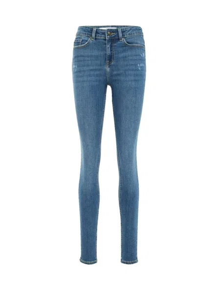 WE Fashion Jeans denim albastru