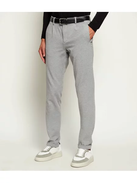 Karl Lagerfeld Pantaloni chino Charly | Tapered fit | mid waist gri