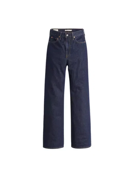 Szerokie jeansy Levi's niebieskie