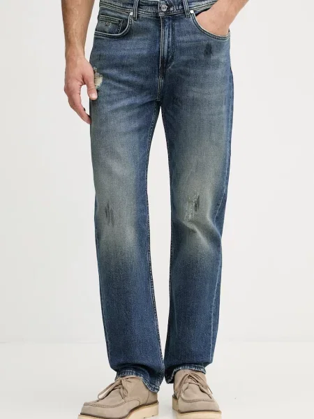 Karl Lagerfeld τζιν relaxed fit ανδρικά KL-JARED μπλε