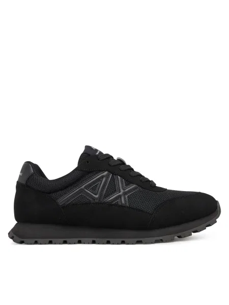 Sneakers Armani Exchange negru