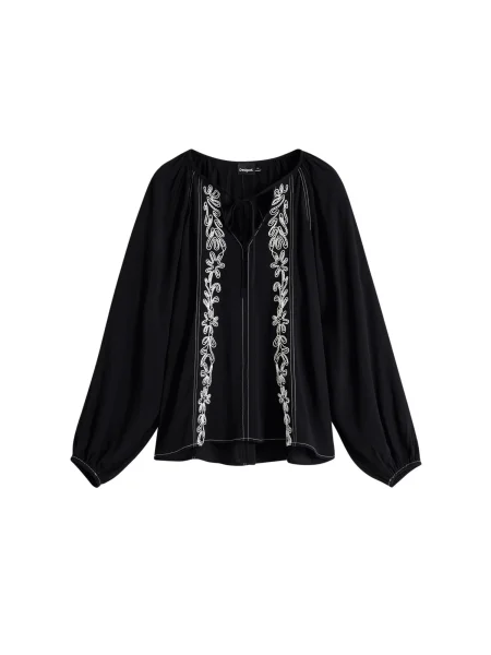 Desigual Bluza Tallo Črna bela