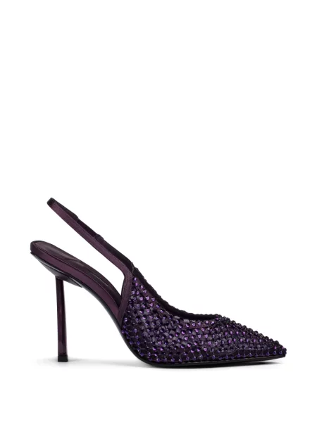 Pantofi cu toc Le Silla slingback violet