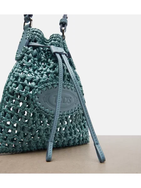 Geantă bucket Tod's albastru