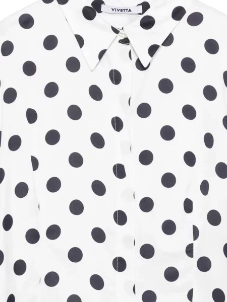 Cămașă Vivetta cu buline alb