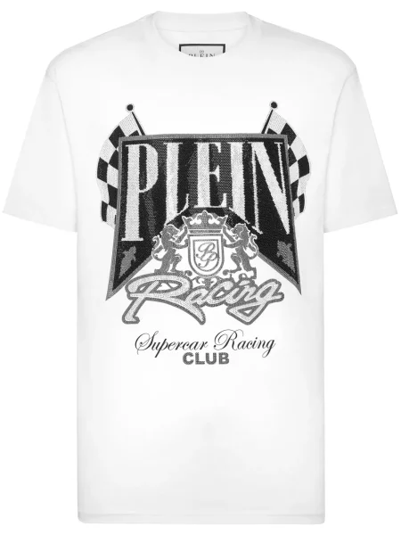 Tricou Philipp Plein alb