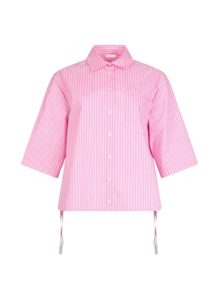 Koszula Liu Jo w paski różowa