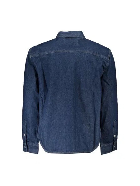 Kurtka jeansowa Calvin Klein niebieska
